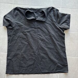 Elegant Black Polo Shirt for Men